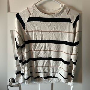 Striped Thread and Supple sweater size small